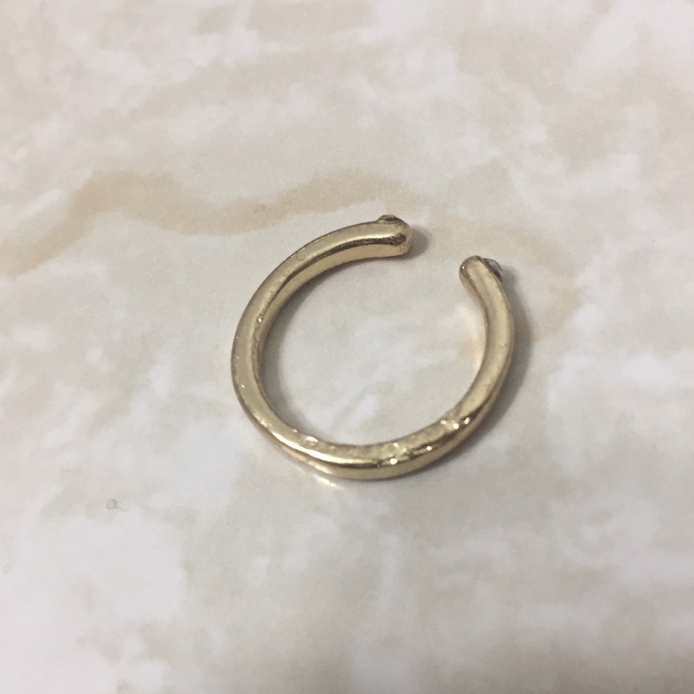 Bohemian Turquoise Stackable Gold Rings - Picture 9 of 10
